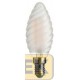 LAMPADA SHOT LED STICK TORTIGLIONE SATIN. E14 4,5W 2700